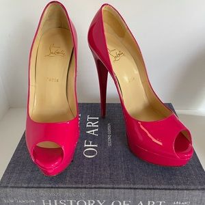 Christian Louboutin Peep Toe Heels